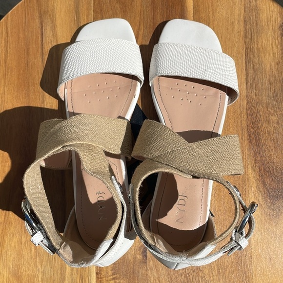 NYDJ Women’s Callie Wedge Sandal Size 8 - Picture 7 of 10
